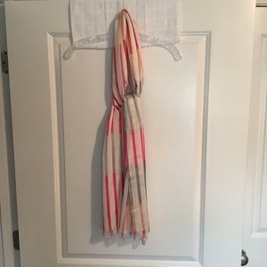 Chico’s  Fringe Scarf 72”x 21”